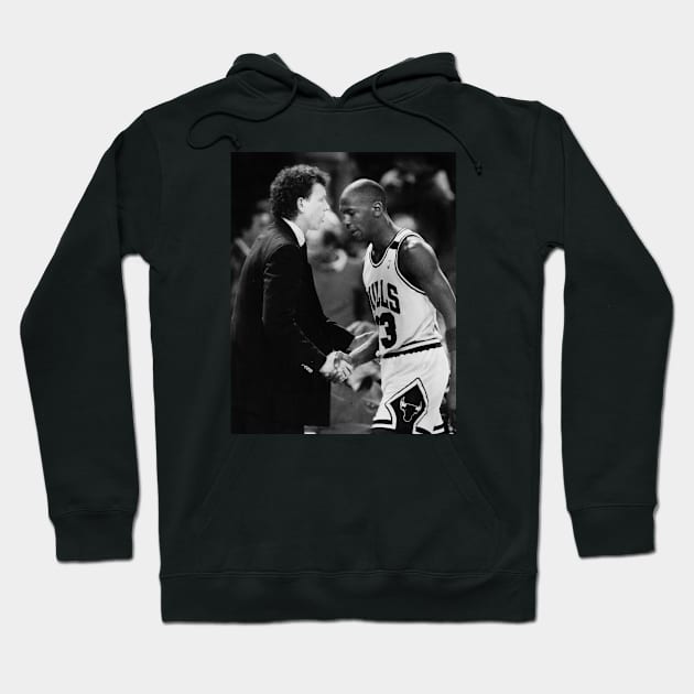 BASKETBALLART -JORDAN BLACK WHITE 20 Hoodie by JORDAN-ART23